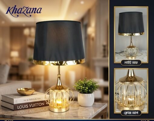 Khazana Luxury Crystal Table Lamp