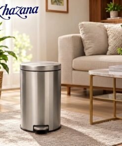 Mega Shop Steel Pedal Dustbin Waste Bin